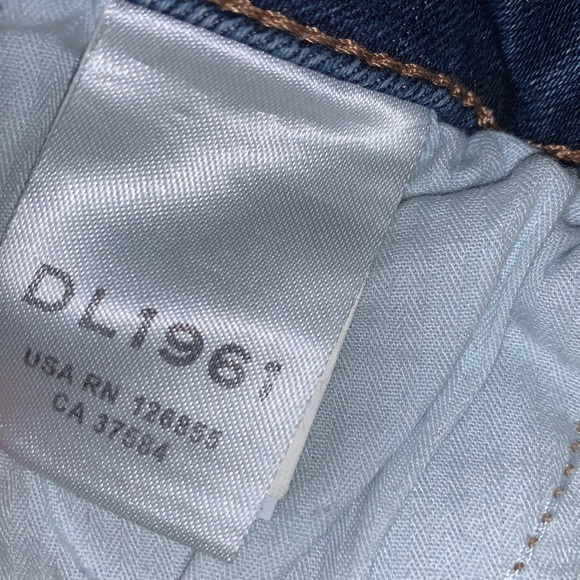 DL1961 Florence Instasculpt Skinny Denim Delano Distressed Jean - Picture 9 of 11